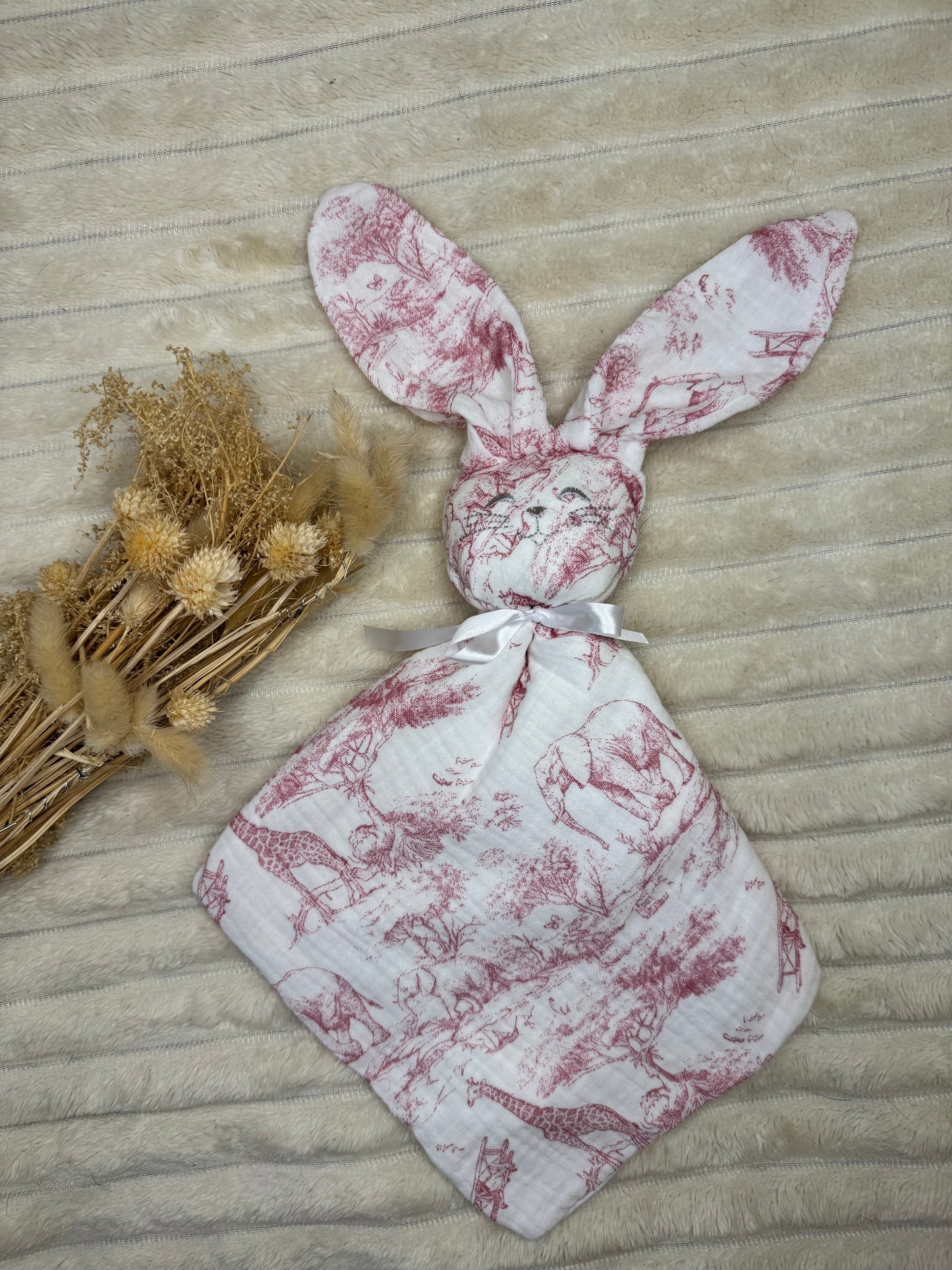 Doudou lapin safari