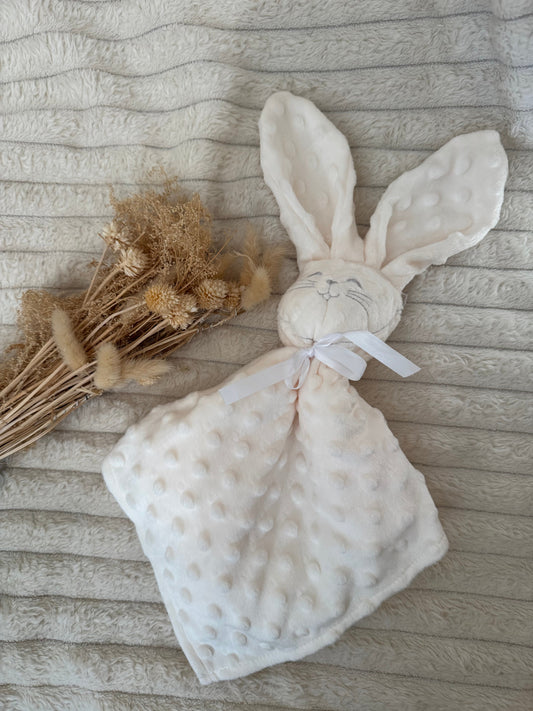 Doudou lapin minky